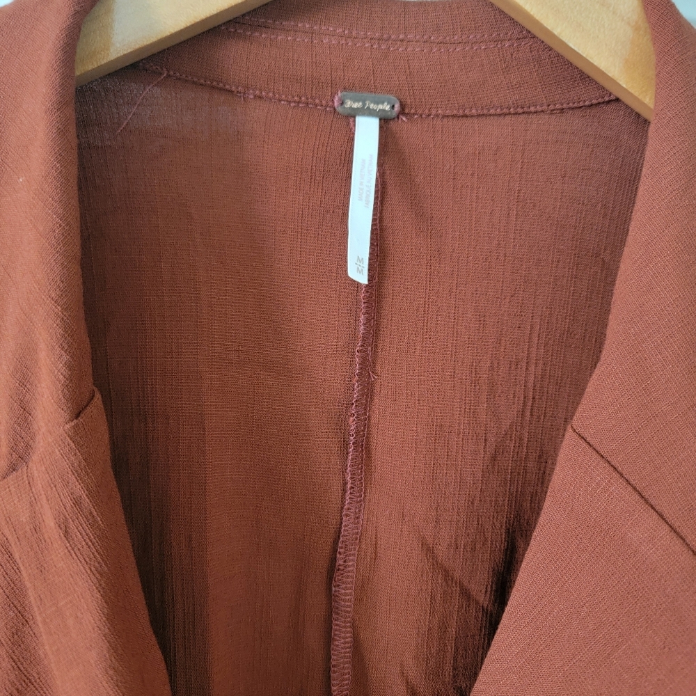 Free People Dress Rust Color - Picture 4 of 4